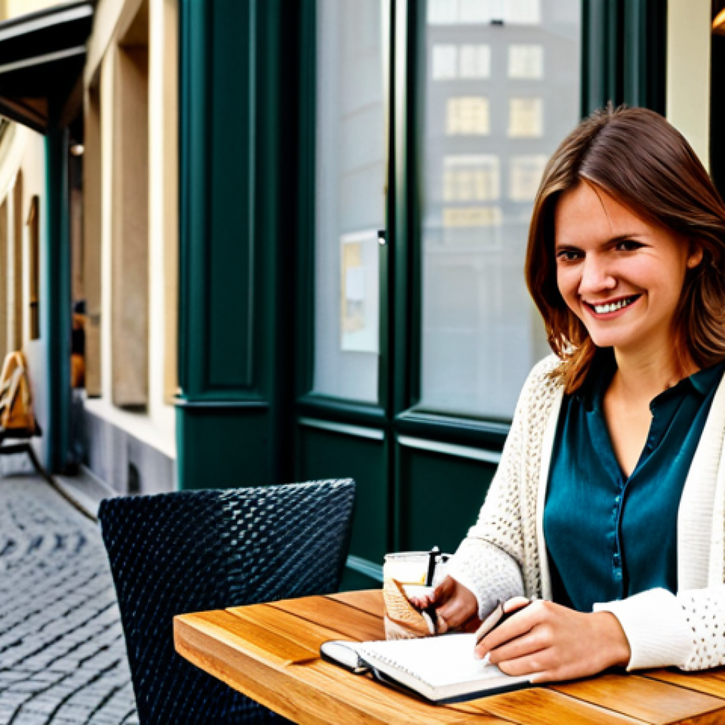 자기계발 도서 - The Power of Small Steps**
"A woman in her late 20s, dressed in a comfortable, yet professional, ca...