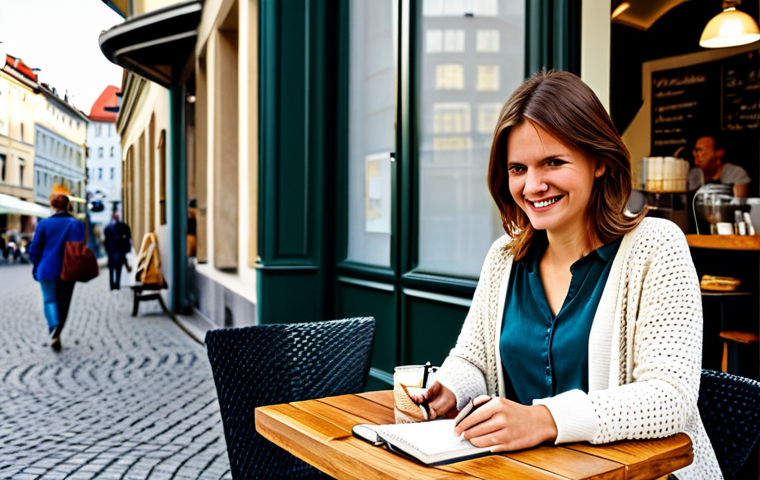 자기계발 도서 - The Power of Small Steps**

"A woman in her late 20s, dressed in a comfortable, yet professional, ca...