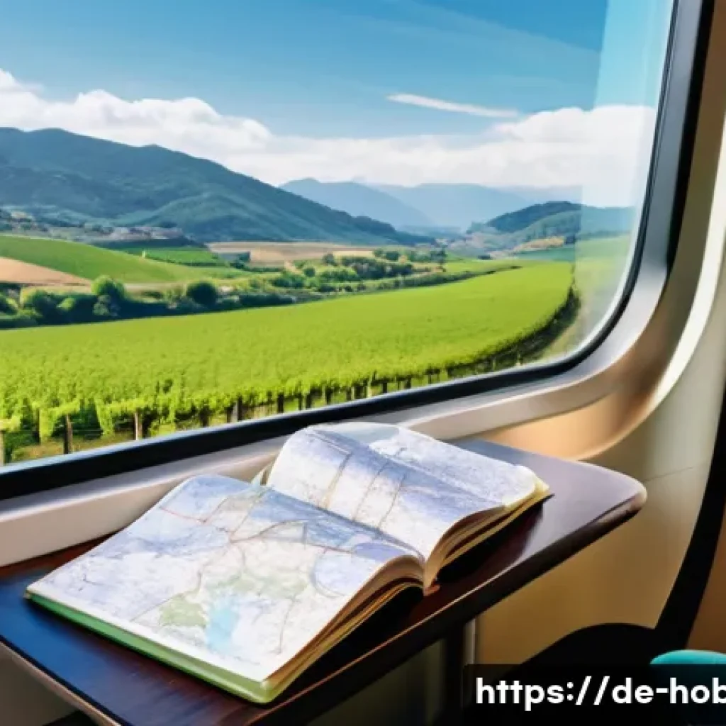 여행 취미 - **"A person in their late twenties, dressed in comfortable, stylish travel attire (such as jeans, a ...