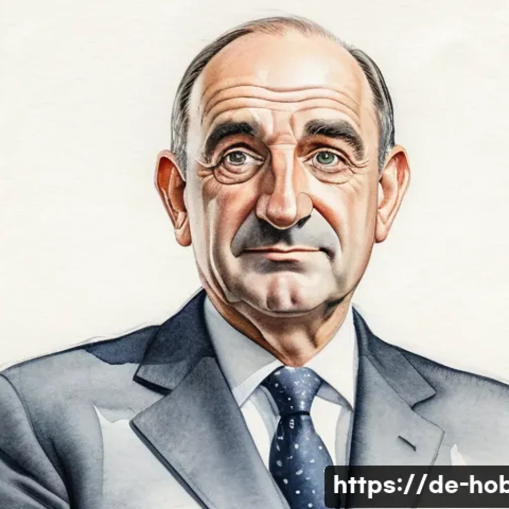 캐리커처 그리기 - A realistic caricature portrait of a middle-aged German man with distinctive facial features: a prom...